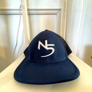 Nintendo Five N5 Pro Model Navy Blue Adjustable Baseball Cap Hat New No Wear